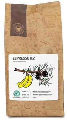 bergstrands Espresso bönor 8.2 - 1000g i gruppen HJEM, HUS OG HAGE / Husholdningsapparater / Kaffe og espresso / Kaffebønner hos TP E-commerce Nordic AB (C60073)