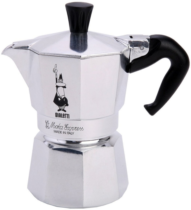 Bialetti Moka Express 2 koppar i gruppen HJEM, HUS OG HAGE / Husholdningsapparater / Kaffe og espresso / Kaffekverner hos TP E-commerce Nordic AB (C60106)