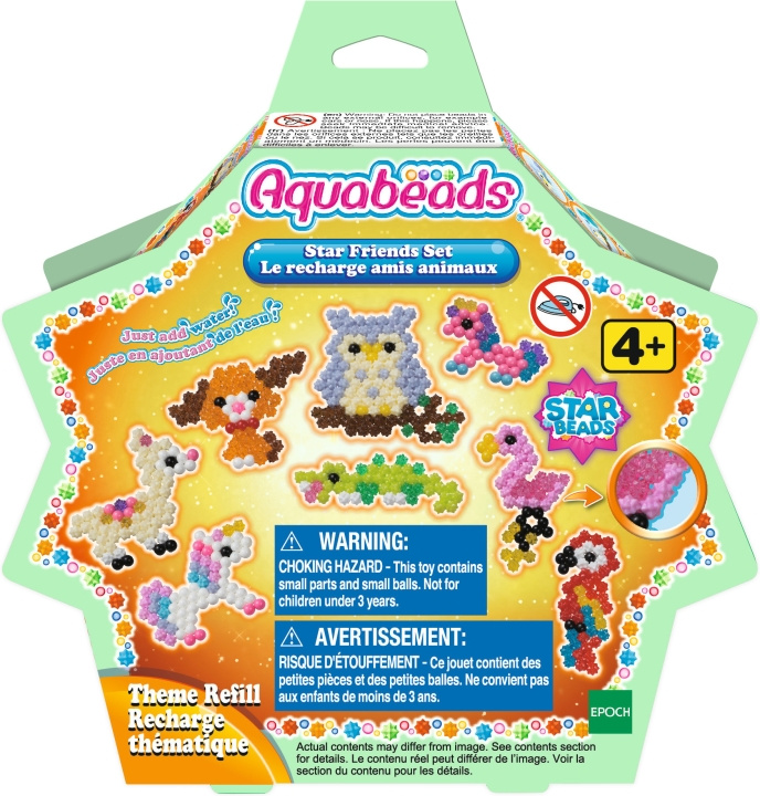 Aquabeads - Stjerneperler dyresett i gruppen SPORT, FRITID & HOBBY / Hobby / Perler / Perleplater & Perler hos TP E-commerce Nordic AB (C60125)