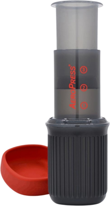 Aerobie AeroPress Go kaffebryggare i gruppen HJEM, HUS OG HAGE / Husholdningsapparater / Kaffe og espresso / Kaffetraktere hos TP E-commerce Nordic AB (C60126)