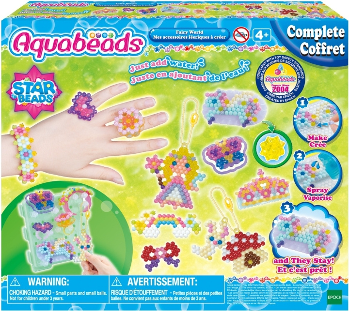 Aquabeads - Fairy World Crafting Set i gruppen SPORT, FRITID & HOBBY / Hobby / Perler / Perleplater & Perler hos TP E-commerce Nordic AB (C60129)