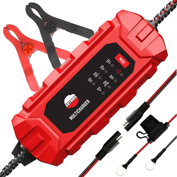 Autobil MultiCharger 12 V batterilader i gruppen Bil / Startkabler og tilbehør hos TP E-commerce Nordic AB (C60147)