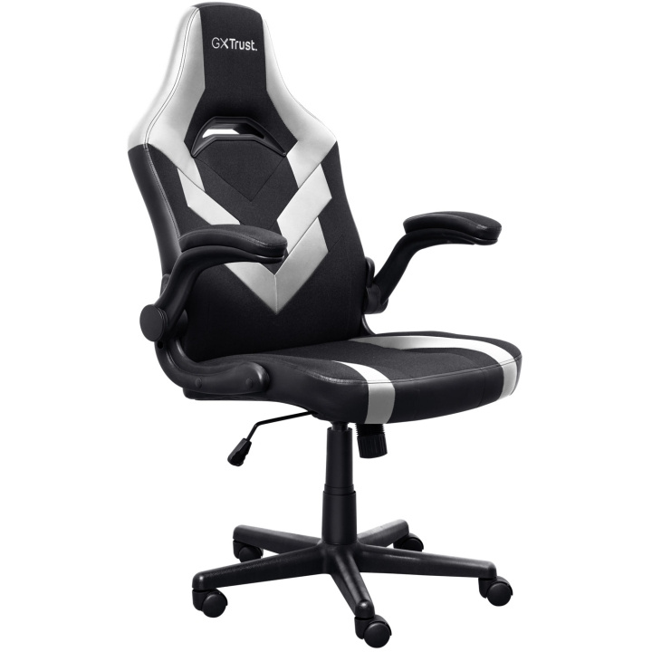 Trust GXT 703W Riye Gaming-stol - hvit i gruppen Datautstyr / GAMING / Gamingstoler hos TP E-commerce Nordic AB (C60292)