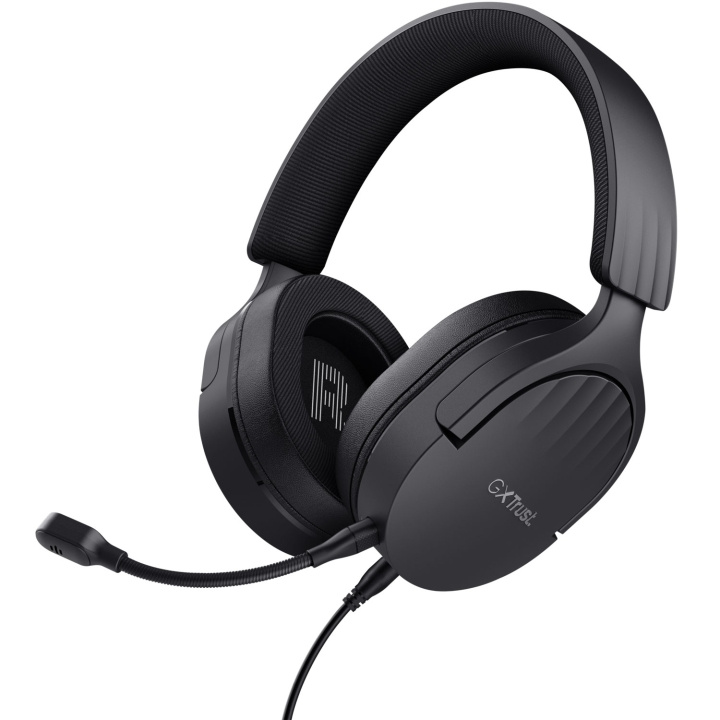 Trust GXT 489 Fayzo Gaming-hodesett Eco Black i gruppen Datautstyr / GAMING / Headset hos TP E-commerce Nordic AB (C60294)