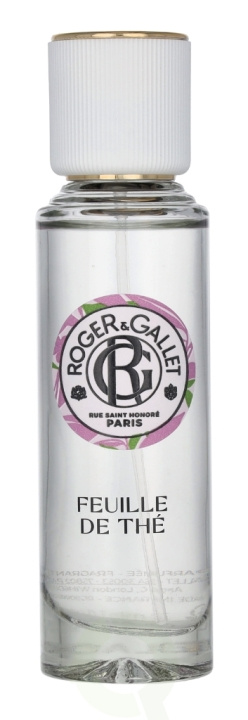 Roger & Gallet Feuille De The Wellbeing Fragrant Water 30 ml Natural Spray i gruppen HELSE OG SKJØNNHET / Hudpleie / Ansikt / Ansiktsvann & Facemist hos TP E-commerce Nordic AB (C60339)