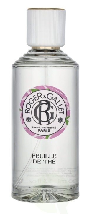 Roger & Gallet Feuille De The Wellbeing Fragrant Water 100 ml Natural Spray i gruppen HELSE OG SKJØNNHET / Hudpleie / Ansikt / Ansiktsvann & Facemist hos TP E-commerce Nordic AB (C60340)