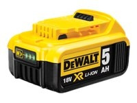 DeWalt DCB184 Batteri litium-ion 5Ah i gruppen HJEM, HUS OG HAGE / Verktøy / Batterier til Elektroverktøy hos TP E-commerce Nordic AB (C60427)