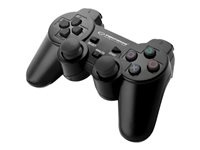 Esperanza TROOPER Gamepad PC Sony PlayStation 3 Svart i gruppen Elektronikk / TV-spill & tilbehør / Sony PlayStation 3 hos TP E-commerce Nordic AB (C60443)