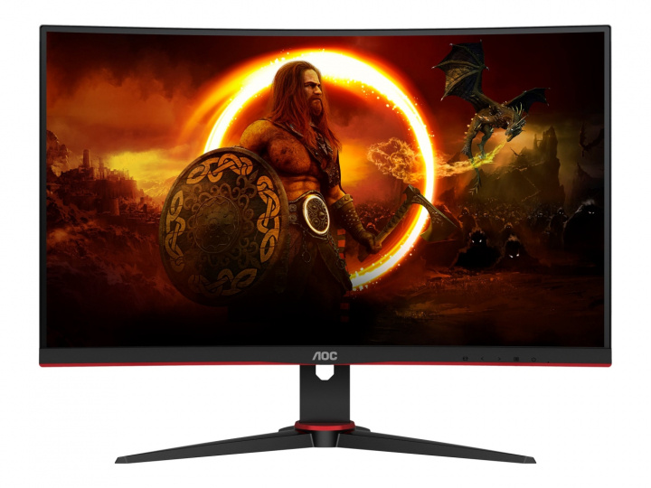 AOC Gaming C27G2E/BK 27 1920 x 1080 (Full HD) VGA (HD-15) HDMI DisplayPort 165Hz i gruppen Datautstyr / Dataskjerm / Dataskjermer hos TP E-commerce Nordic AB (C60489)