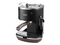 DeLonghi Icona Vintage ECOV 311.BK Kaffemaskin, Matt svart i gruppen HJEM, HUS OG HAGE / Husholdningsapparater / Kaffe og espresso / Espressomaskiner hos TP E-commerce Nordic AB (C60532)