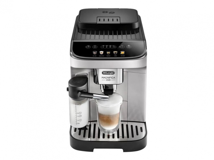 Delonghi De\'Longhi Magnifica Evo ECAM290.61.SB Automatisk kaffemaskin Sølv/svart i gruppen HJEM, HUS OG HAGE / Husholdningsapparater / Kaffe og espresso / Espressomaskiner hos TP E-commerce Nordic AB (C60549)