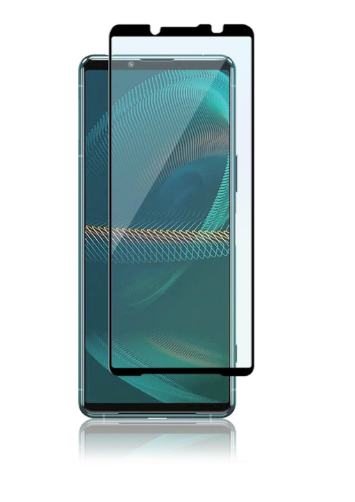 Panzer Sony Xperia 5 III Full-Fit Glass Svart i gruppen SMARTTELEFON & NETTBRETT / Mobilbeskyttelse / Sony hos TP E-commerce Nordic AB (C60645)