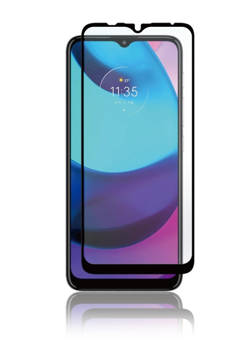 Panzer Motorola Moto E20 Full Fit Glass Svart i gruppen SMARTTELEFON & NETTBRETT / Mobilbeskyttelse / Motorola hos TP E-commerce Nordic AB (C60661)
