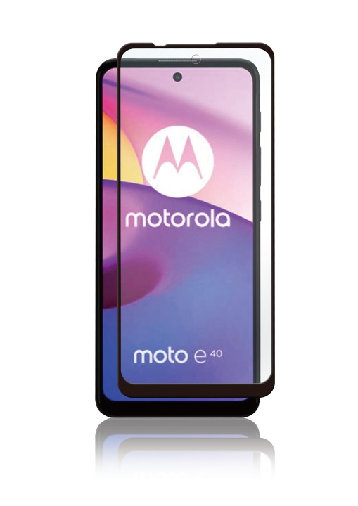 panzer Motorola Moto E40/E30 Full Fit Glass Black i gruppen SMARTTELEFON & NETTBRETT / Mobilbeskyttelse / Motorola hos TP E-commerce Nordic AB (C60662)