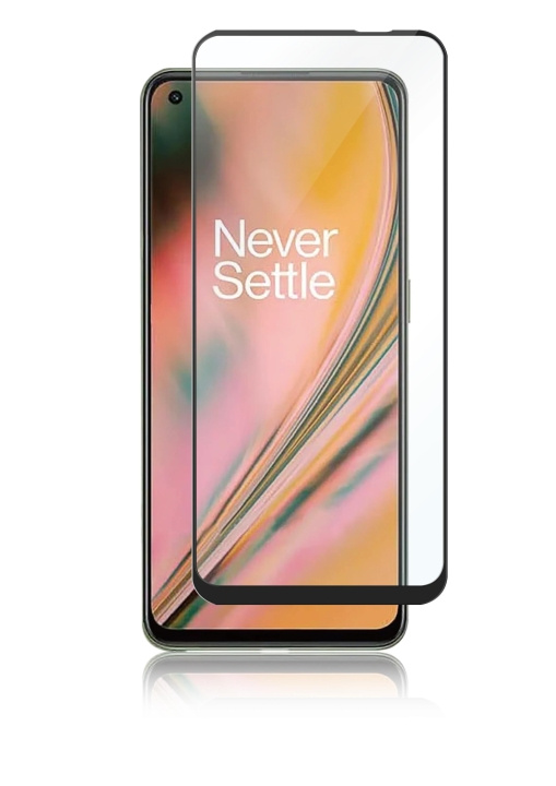 panzer OnePlus Nord CE 2 Full-fit Glass Black i gruppen SMARTTELEFON & NETTBRETT / Mobilbeskyttelse / OnePlus hos TP E-commerce Nordic AB (C60669)