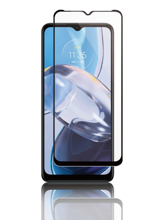 panzer Motorola Moto E22i Full Fit Glass, Black i gruppen SMARTTELEFON & NETTBRETT / Mobilbeskyttelse / Motorola hos TP E-commerce Nordic AB (C60695)