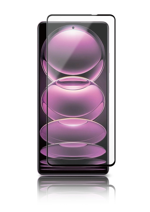 Panzer Xiaomi Redmi Note 12 Pro/Pro+ Full Fit Glass Svart i gruppen SMARTTELEFON & NETTBRETT / Mobilbeskyttelse / Xiaomi hos TP E-commerce Nordic AB (C60696)