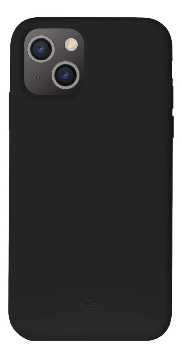 Puro iPhone 13 Mini Icon Cover, black i gruppen SMARTTELEFON & NETTBRETT / Mobilbeskyttelse / Apple / iPhone 13 Mini / Deksel hos TP E-commerce Nordic AB (C60719)
