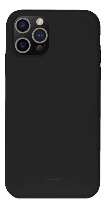 Puro iPhone 13 Pro Max Icon Cover, black i gruppen SMARTTELEFON & NETTBRETT / Mobilbeskyttelse / Apple / iPhone 13 Pro Max / Deksel hos TP E-commerce Nordic AB (C60721)