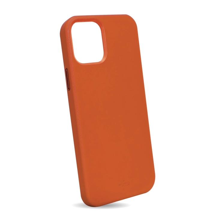 Puro iPhone 13 SKY Cover Leather Look, Orange i gruppen SMARTTELEFON & NETTBRETT / Mobilbeskyttelse / Apple / iPhone 13 / Deksel hos TP E-commerce Nordic AB (C60728)
