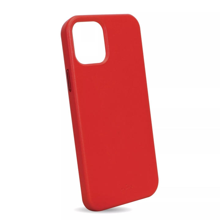Puro iPhone 13 SKY Cover Leather Look, Red i gruppen SMARTTELEFON & NETTBRETT / Mobilbeskyttelse / Apple / iPhone 13 / Deksel hos TP E-commerce Nordic AB (C60729)