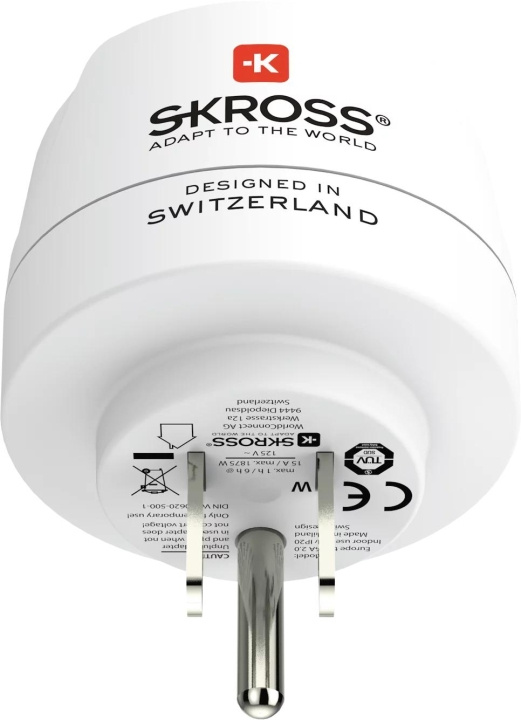 SKROSS Europe to USA - BULK i gruppen HJEM, HUS OG HAGE / El og belysning / Reiseadaptere hos TP E-commerce Nordic AB (C60744)