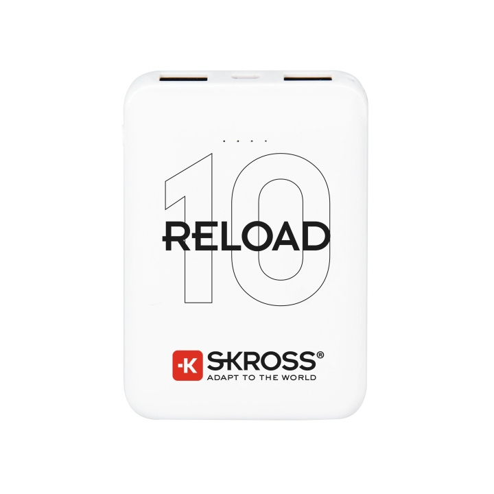 SKROSS Reload 10 Powerbank i gruppen SMARTTELEFON & NETTBRETT / Ladere og Kabler / Powerbanks hos TP E-commerce Nordic AB (C60746)