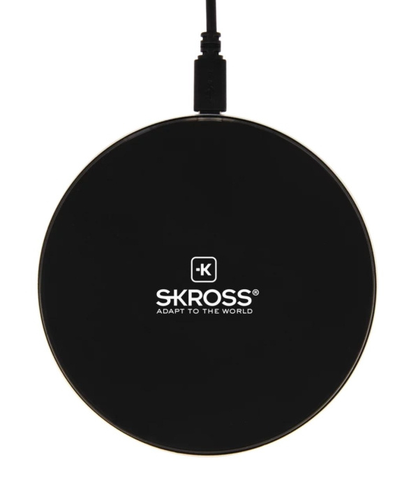 SKROSS Trådløs lader 10 i gruppen SMARTTELEFON & NETTBRETT / Ladere og Kabler / Trådløs lader QI hos TP E-commerce Nordic AB (C60749)