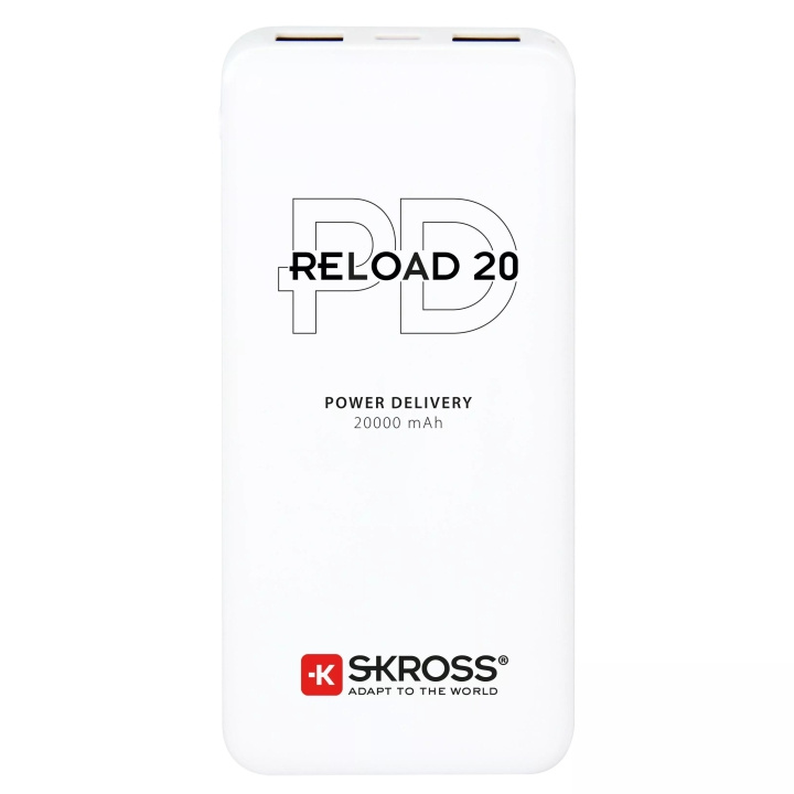 SKROSS Reload 20, Power Bank, PD i gruppen SMARTTELEFON & NETTBRETT / Ladere og Kabler / Powerbanks hos TP E-commerce Nordic AB (C60760)