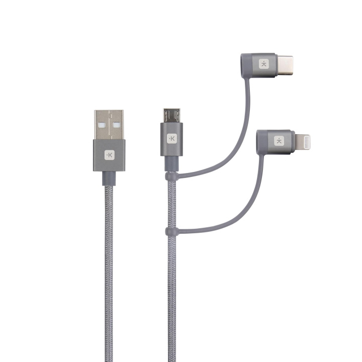 SKROSS 3in1 Cable - 30 cm i gruppen Datautstyr / Kabler og adaptere / USB / USB-C hos TP E-commerce Nordic AB (C60770)