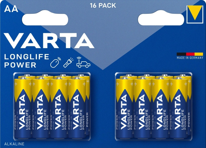 Varta Longlife Power AA 16 Pack (B) i gruppen Elektronikk / Batterier & Ladere / Batterier / AA hos TP E-commerce Nordic AB (C60779)