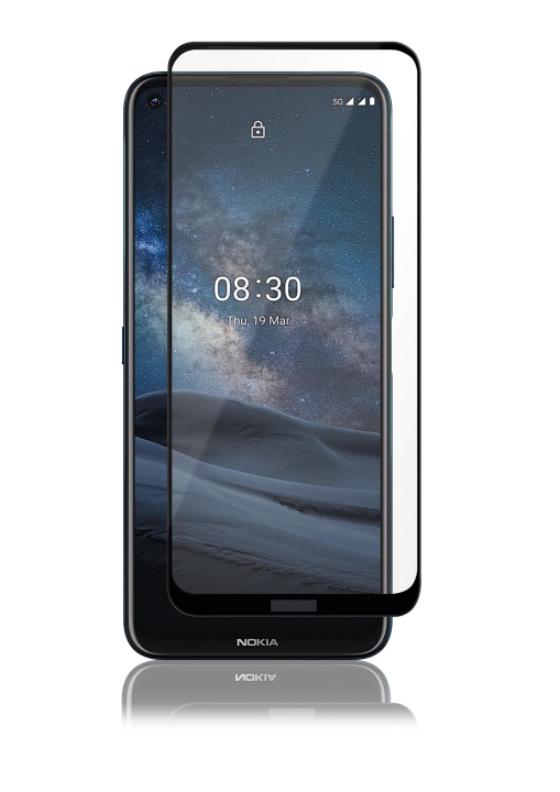 panzer Nokia 8.3 5G Full-Fit Glass Black i gruppen SMARTTELEFON & NETTBRETT / Mobilbeskyttelse / Nokia/Microsoft hos TP E-commerce Nordic AB (C60836)