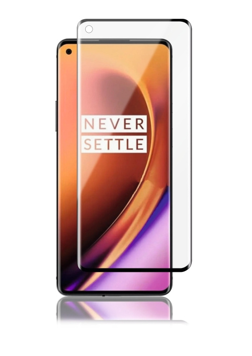 panzer OnePlus 8 Pro Curved glass AR, Black i gruppen SMARTTELEFON & NETTBRETT / Mobilbeskyttelse / OnePlus hos TP E-commerce Nordic AB (C60842)