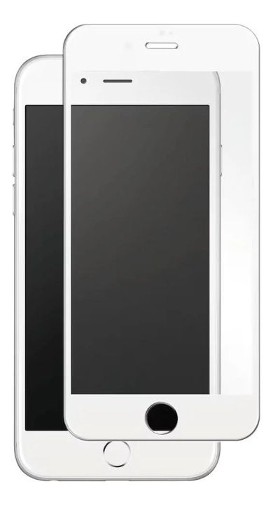 panzer iPhone 8/7/6S Plus Full-Fit Glass white i gruppen SMARTTELEFON & NETTBRETT / Mobilbeskyttelse / Apple / iPhone 8 hos TP E-commerce Nordic AB (C60847)