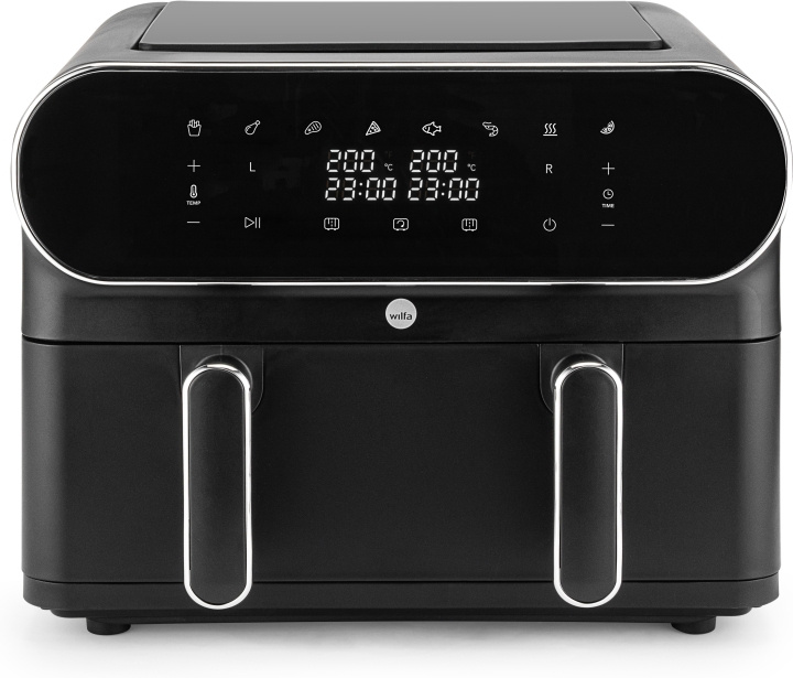 Wilfa AF-2x50 Dual airfryer i gruppen HJEM, HUS OG HAGE / Husholdningsapparater / Airfryers og frityrkokere hos TP E-commerce Nordic AB (C60888)