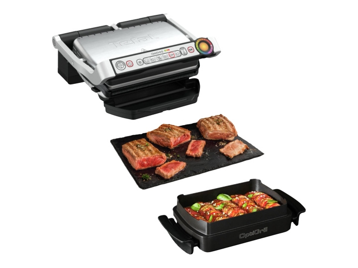 Tefal OptiGrill+ GC714D Grill i gruppen HJEM, HUS OG HAGE / Hageprodukter / Griller & Grilltilbehør hos TP E-commerce Nordic AB (C60894)