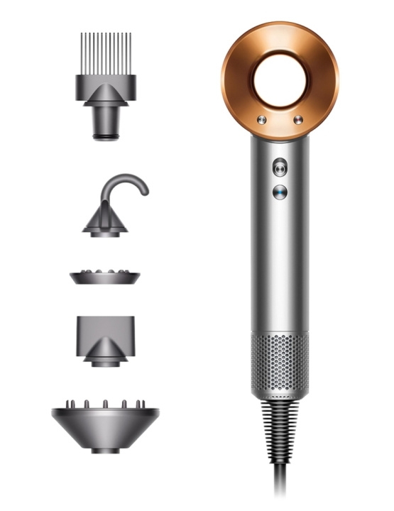 Dyson Supersonic HD07 Hårføner i nikkel/kobber i gruppen HELSE OG SKJØNNHET / Hår & styling / Stylingverktøy / Hårfønere hos TP E-commerce Nordic AB (C60895)