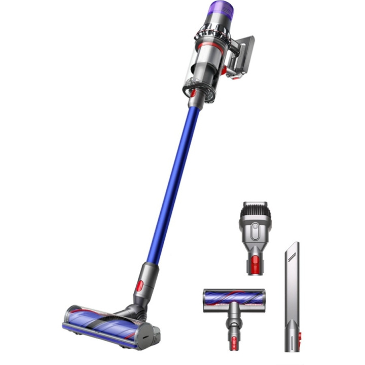 Dyson v11 Blue/Nickel (2023) Dammsugare/handhållen 185AW 0,77 liter i gruppen HJEM, HUS OG HAGE / Rengjøringsprodukter / Støvsugere og tilbehør / Håndstøvsugere hos TP E-commerce Nordic AB (C60903)