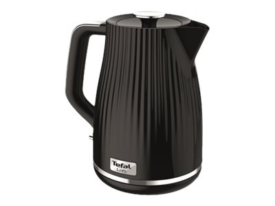 Tefal Loft Vannkoker 1,7 liter Svart med kromdetaljer i gruppen HJEM, HUS OG HAGE / Husholdningsapparater / Vann og juice / Vannkokere hos TP E-commerce Nordic AB (C60918)