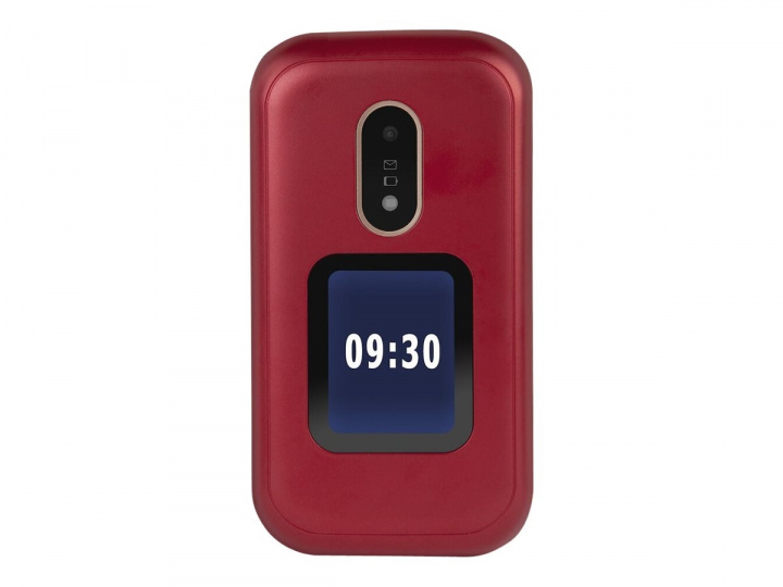 Doro 6060 2.8 Rød i gruppen SMARTTELEFON & NETTBRETT / Mobiltelefoner & smartphones hos TP E-commerce Nordic AB (C60921)