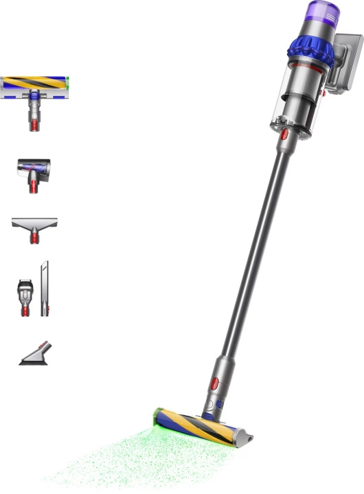 Dyson V15 Detect Fluffy Dammsugare/handhållen 240W 0,76 liter i gruppen HJEM, HUS OG HAGE / Rengjøringsprodukter / Støvsugere og tilbehør / Håndstøvsugere hos TP E-commerce Nordic AB (C60934)