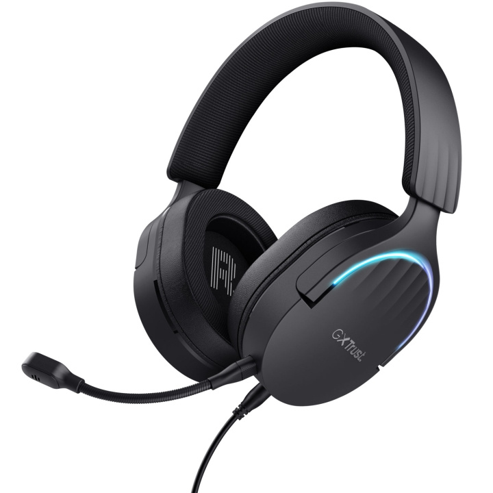 Trust GXT 490 Fayzo Gamingheadset 7.1 USB Eco Svart i gruppen Datautstyr / GAMING / Headset hos TP E-commerce Nordic AB (C60965)