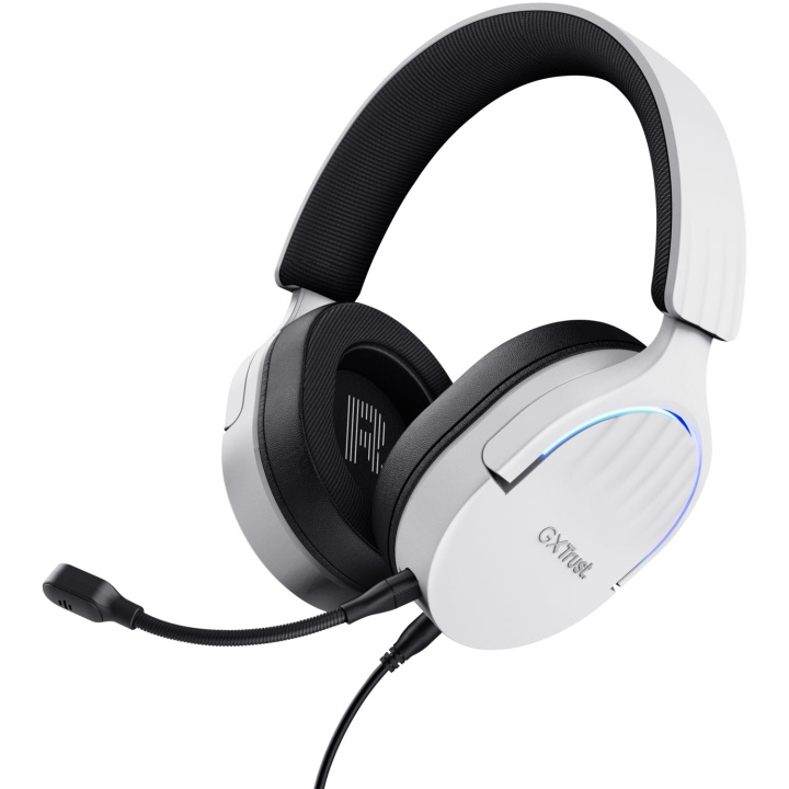 Trust GXT 490W Fayzo 7.1 USB Eco Gaming-hodesett - hvit i gruppen Datautstyr / GAMING / Headset hos TP E-commerce Nordic AB (C60967)