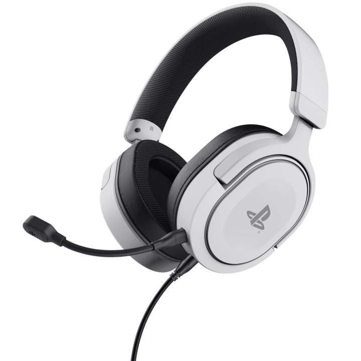 Trust GXT 498W Forta Gaming-hodesett PS5 Hvit i gruppen Datautstyr / GAMING / Headset hos TP E-commerce Nordic AB (C60969)