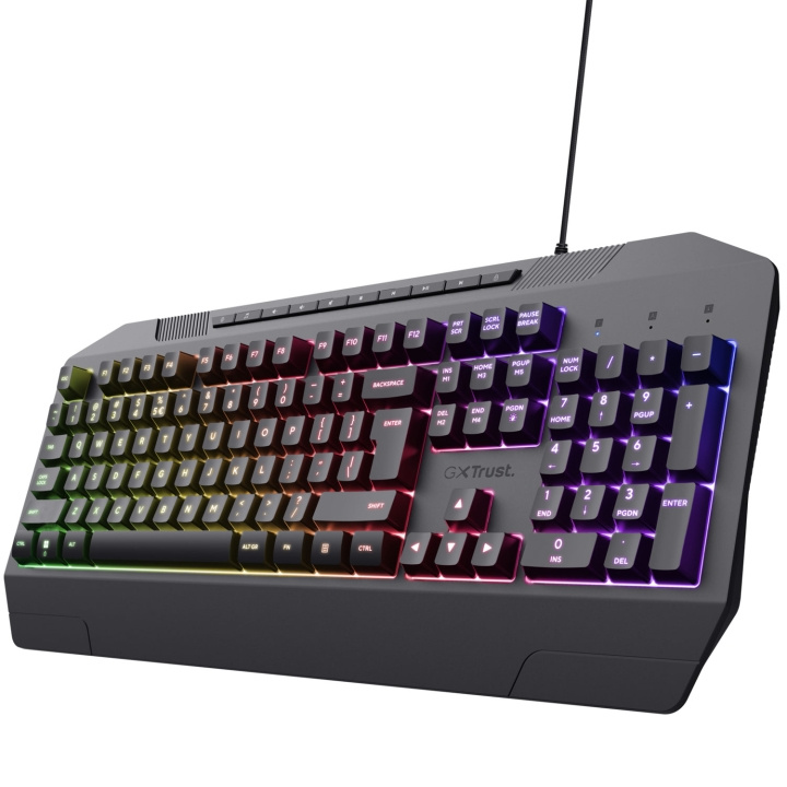 Trust GXT 836 Evocx Gaming-tastatur med nordisk layout i gruppen Datautstyr / GAMING / Tastatur hos TP E-commerce Nordic AB (C60970)