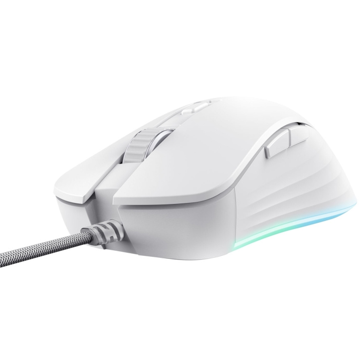 Trust GXT 924W Ybar+ spillmus hvit i gruppen Datautstyr / GAMING / Mus hos TP E-commerce Nordic AB (C60974)