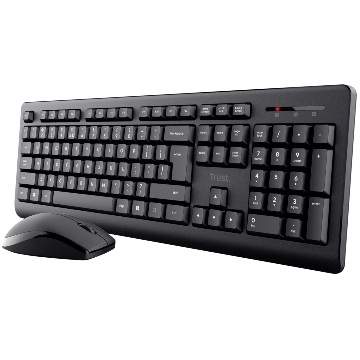 Trust Primo trådløst tastatur og mus i gruppen Datautstyr / Mus & Tastatur / Tastatur / Pakke hos TP E-commerce Nordic AB (C60981)