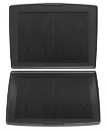 Fritel Sett med vaffelplater for vafler i gruppen HJEM, HUS OG HAGE / Husholdningsapparater / Vaffeljern hos TP E-commerce Nordic AB (C61023)