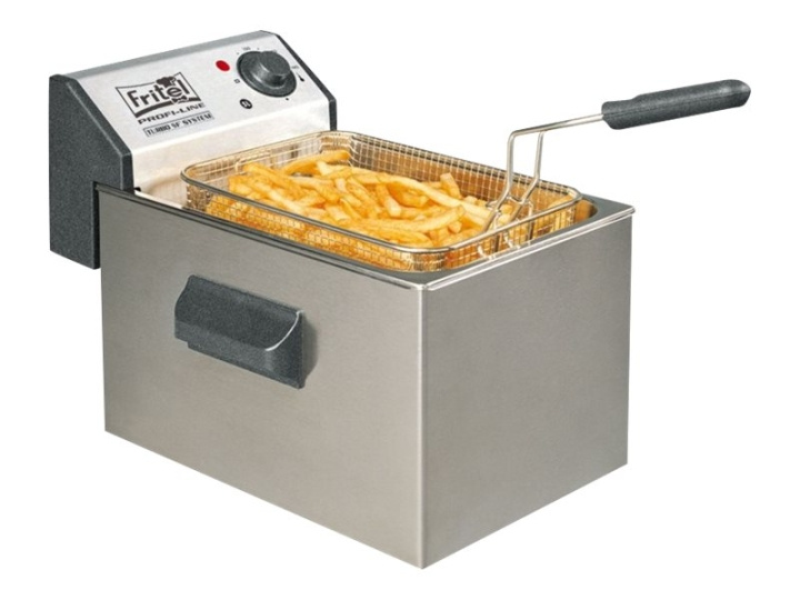 Fritel Profesjonell frityrgryte 5 liter grå i gruppen HJEM, HUS OG HAGE / Husholdningsapparater / Airfryers og frityrkokere hos TP E-commerce Nordic AB (C61039)