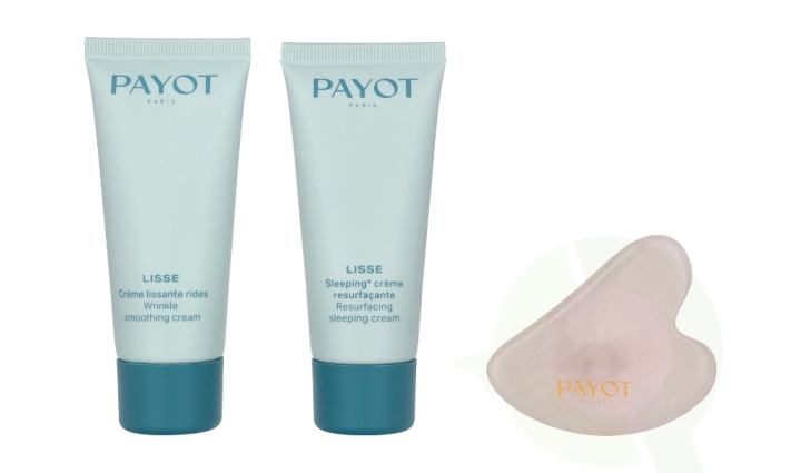 Payot Lisse Giftset 60 ml Wrinkle Smoothing Cream 30ml/Resurfacing Sleeping Cream 30ml i gruppen HELSE OG SKJØNNHET / Gavesett / Gavesett for henne hos TP E-commerce Nordic AB (C61110)